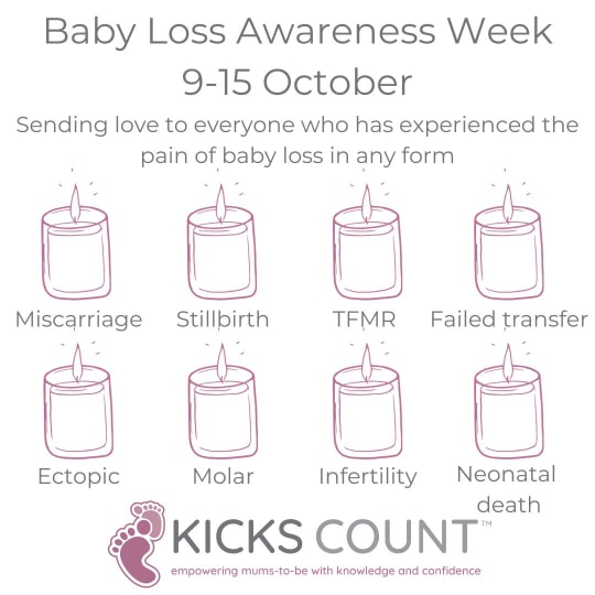 a picture for baby loss awareness week