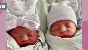 California twins, born 15 minutes apart, arrive in different years!